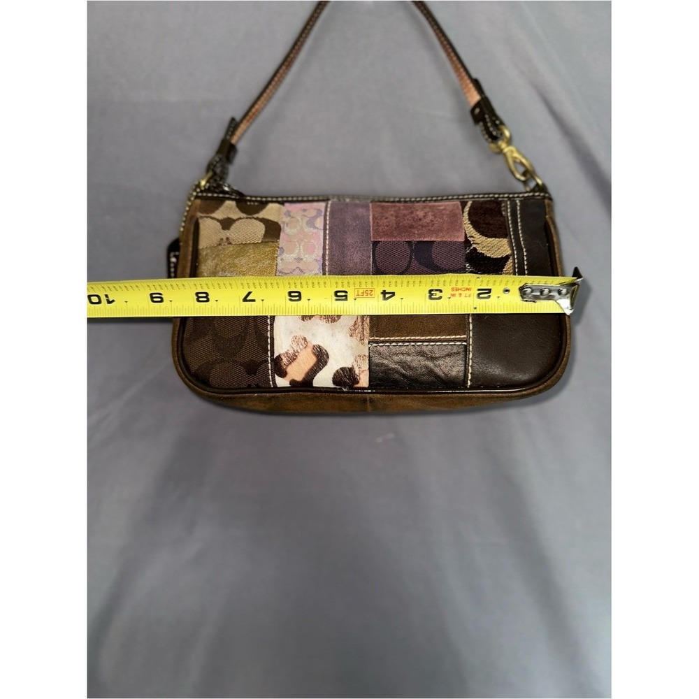Coach y2k retired shoulder bag patchwork - Picture 3 of 7